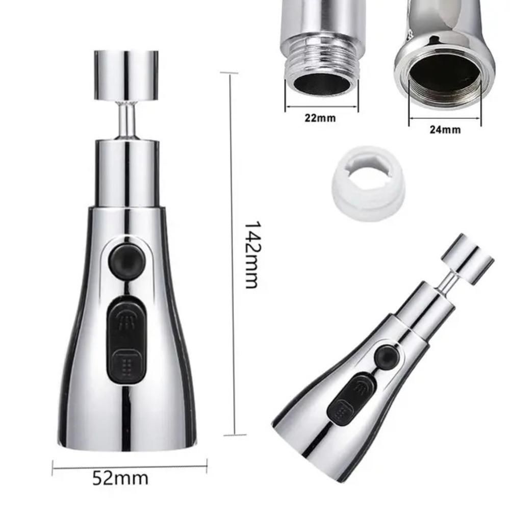 Multifunctional Kitchen sink faucet : Different parts and sizes